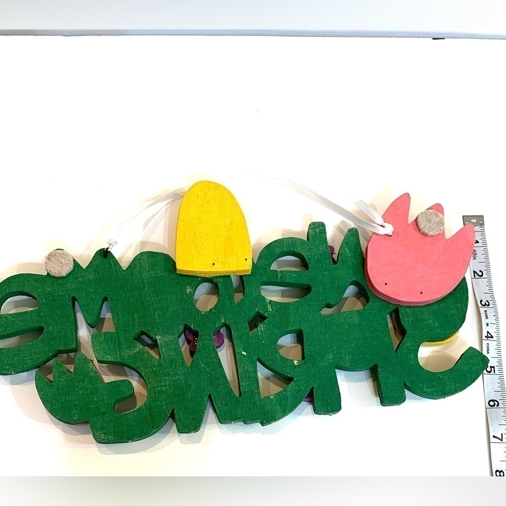 Cute Wooden “Welcome Spring” Sign - Picture 5 of 5